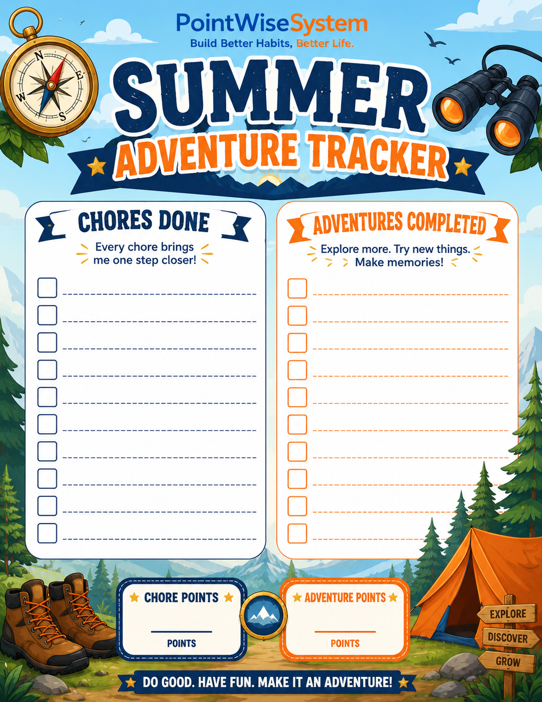 Outdoor Adventure Template